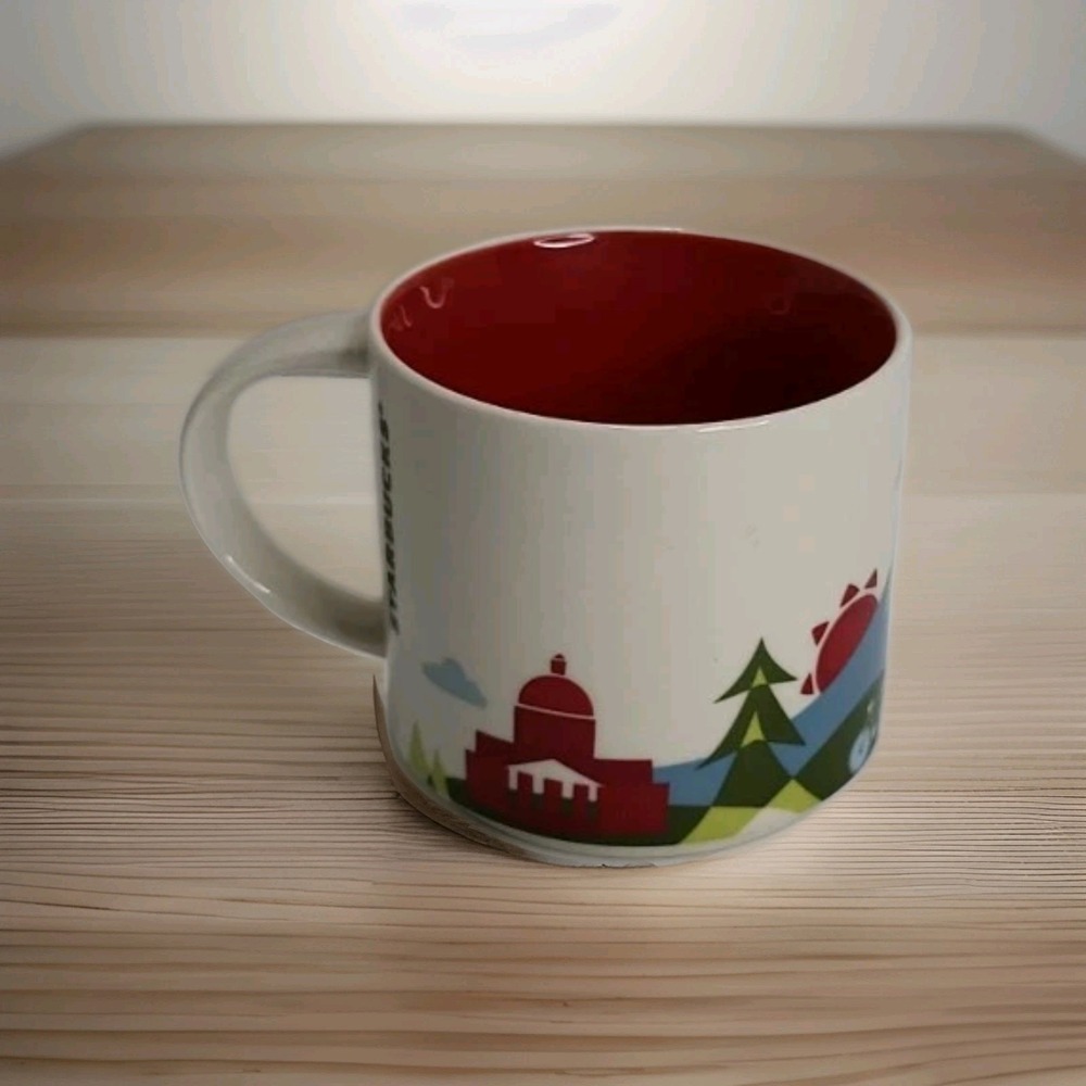 Starbucks Mug Washington YOU ARE HERE Retired Series Collection Coffee Red Cup
